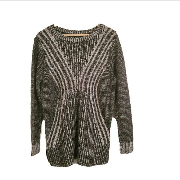 Mossimo Pullover Black/Gray Knit Sweater Size XXL - Picture 1 of 8